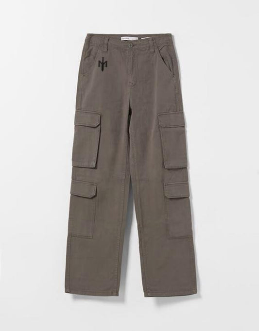 8 POCKET MNSWRD Brown cargo pent