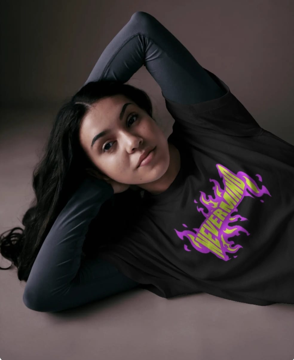 NEVERMIND & SKULLY Unisex Oversize Tshirt Bundle