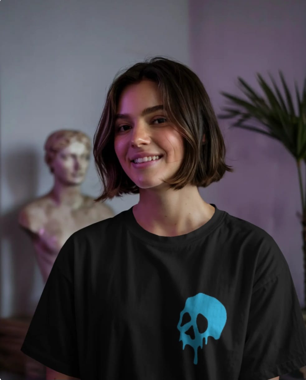 SKULLY MNSWRD Unisex Oversize Tshirt